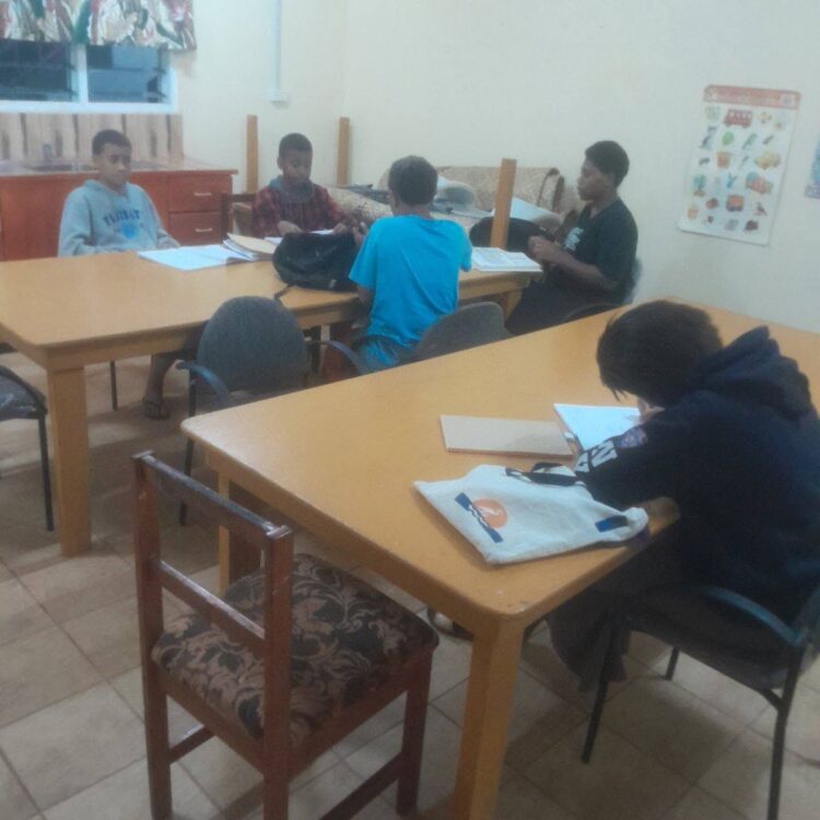 Upper Primary School students preparing for Literacy and Numeracy Assessment (LANA) and Fiji Eight Year Examinations or FEYE.